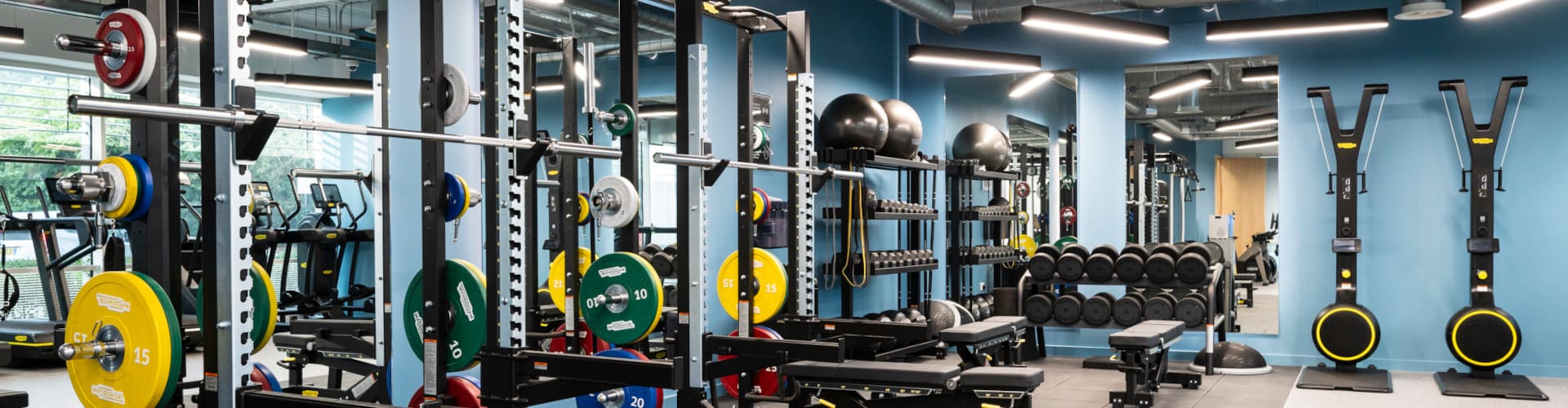 현대적 사무실 웰니스 시설