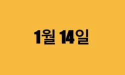 1월 14일 생일 연예인